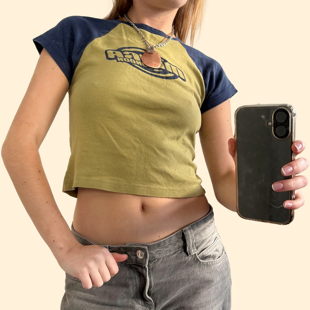 MINGA LONDON RAGLAN BABY TEE